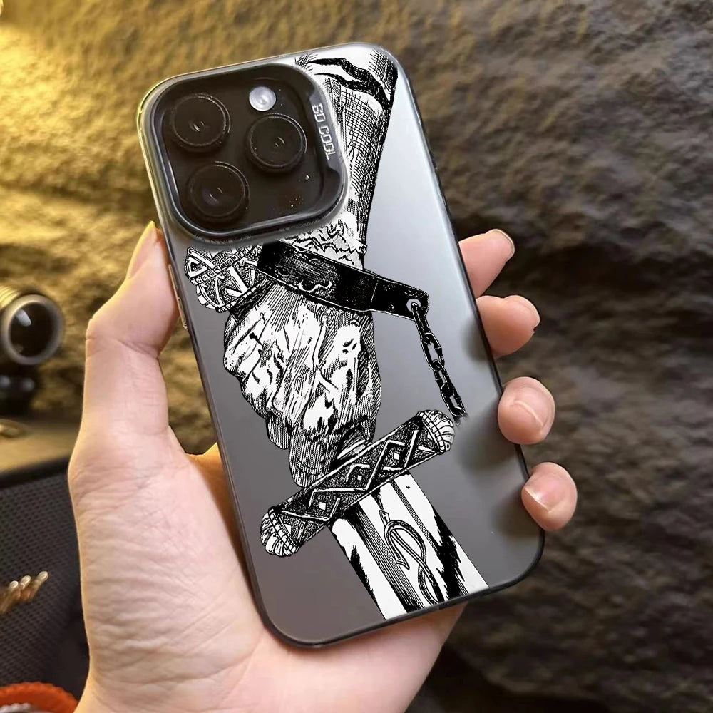 Anime Vinland Saga Phone Case For iPhone 16e 16 15 14 13 12 11 mini Pro Max X XR XSMAX 8 7 Plus Anti Fall Matte Back Cover