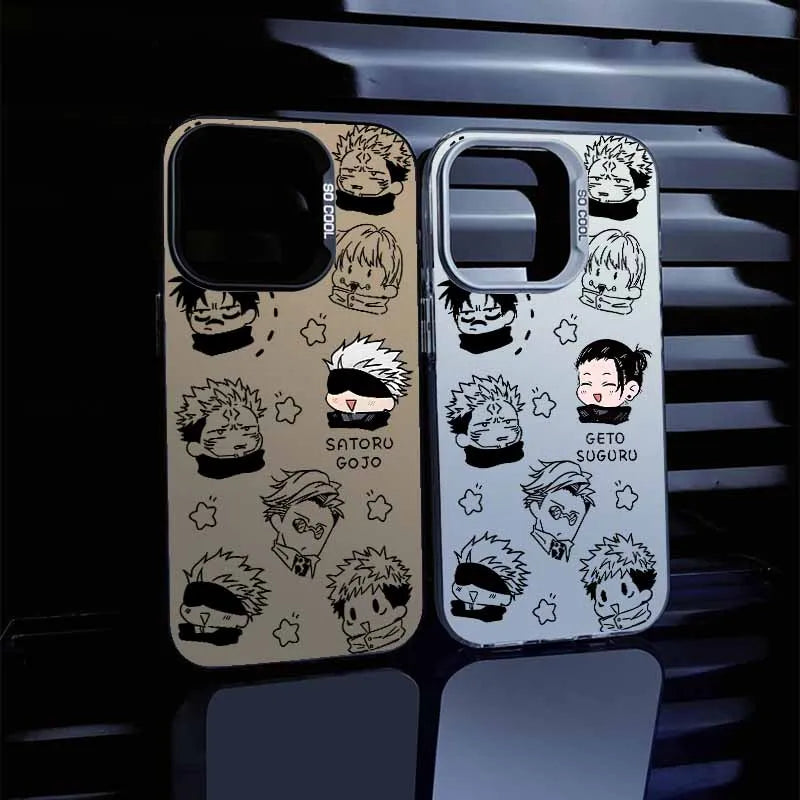 Jujutsu Kaisen Anime For Apple iPhone 17 16E 16 15 14 13 12 mini Pro Max Plus Cover Funda Silicone Soft Capa Colorful Phone Case