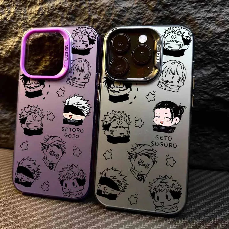 Jujutsu Kaisen Anime For Apple iPhone 17 16E 16 15 14 13 12 mini Pro Max Plus Cover Funda Silicone Soft Capa Colorful Phone Case