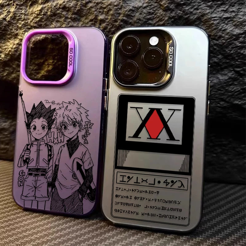 Anime Hunter x Hunters Phone Case For iPhone 17 16e 16 15 14 13 12 11 mini Pro Max X XR XSMAX 8 7 Air Plus Anti Fall Back Cover