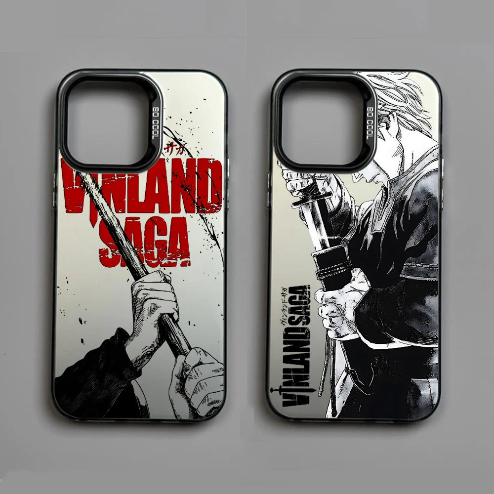 Anime Vinland Saga Phone Case For iPhone 16e 16 15 14 13 12 11 mini Pro Max X XR XSMAX 8 7 Plus Anti Fall Matte Back Cover